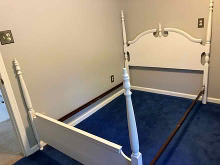 Photo of free Double size bed frame (Media) #4