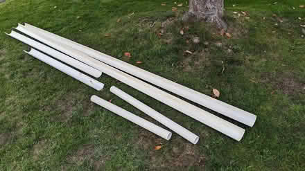 Photo of free Half round white plastic guttering (bradford-on-avon) #1