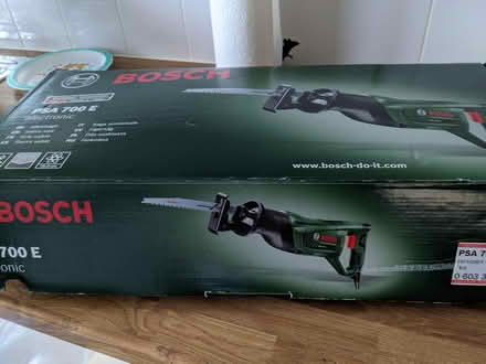 Photo of free bosh sabre saw (snodland) #2