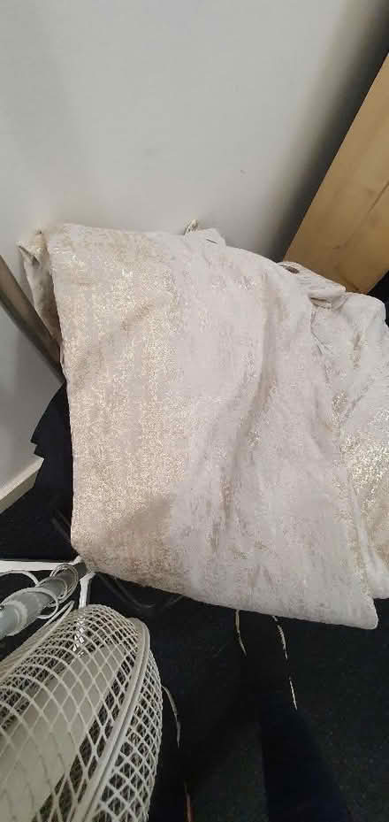 Photo of free Cream and gold curtains (Greenwich Peninsula SE10) #2