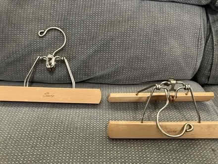 Photo of free Wooden Pants Hangers #1