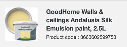 Photo of free Two Emulsion Paints, Yellow & Orange (TN27) #1