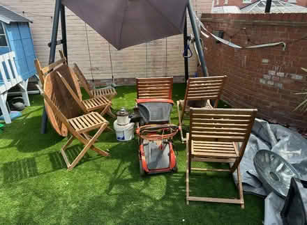 Photo of free Garden table and 6 chairs (Chelmer Village CM2) #2