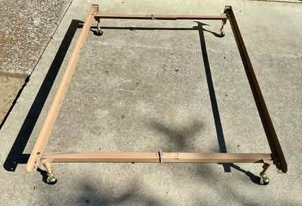 Photo of free Sturdy Metal Bed Frame (West San Jose 95128) #1