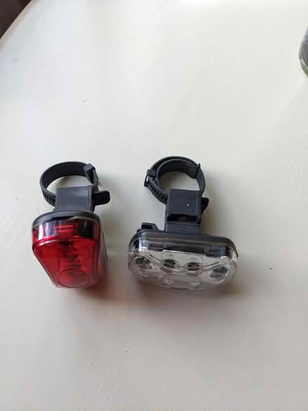 Photo of free LED front and rear cycle lights (Fareham PO16) #1
