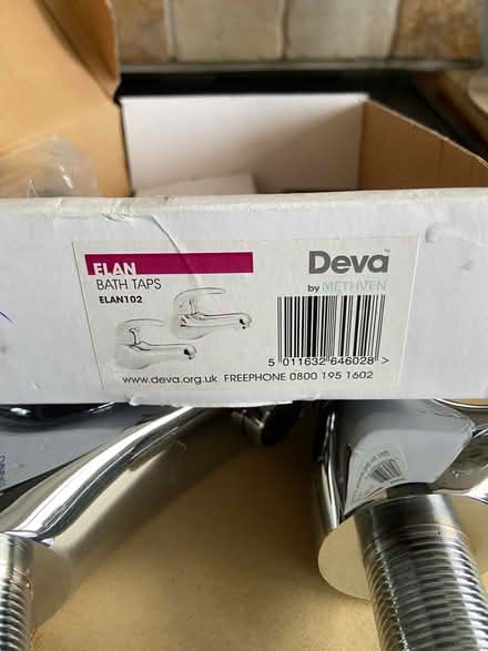Photo of free Pair new Diva Elan 102 bath taps (St Just TR19) #2