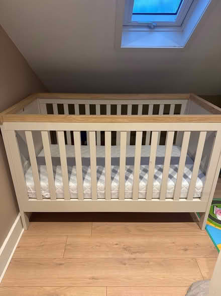 Photo of free Cot and mattress (Folly island SG14) #1