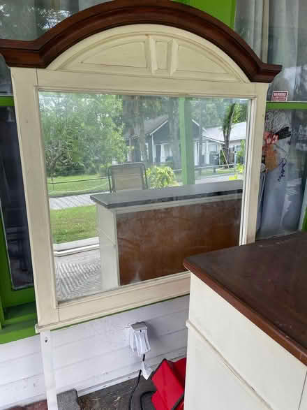 Photo of free Old vintage dresser with mirror (Old Seminole Heights) #2