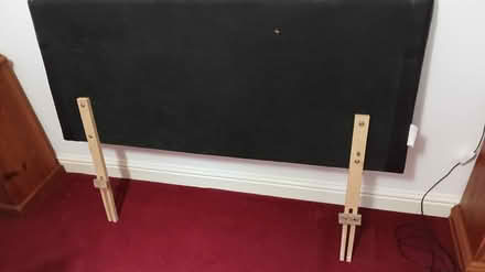 Photo of free Black fake leather double headboard (South reading RG2) #2