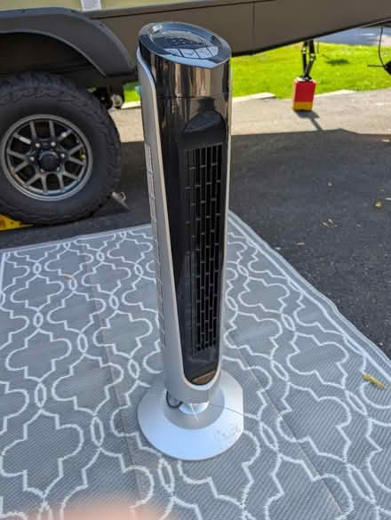 Photo of free Tower fan with remote (Merivale Garden) #1