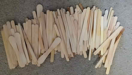Photo of free used popsicle sticks (Bayshore) #1