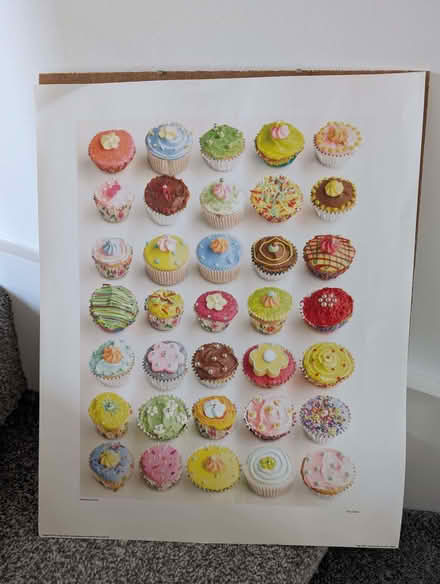 Photo of free Large Cupcakes Print (no glass frame) (Carmarthen SA31) #2