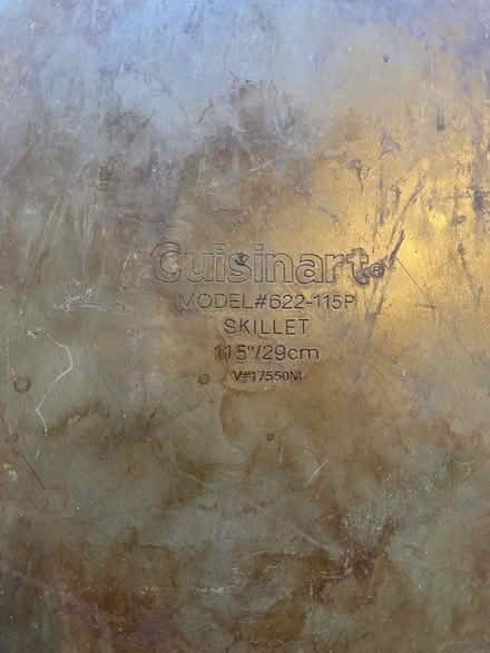 Photo of free Cuisinart nonstick skillet (Washington Heights) #4