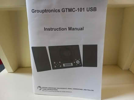 Photo of free Wall mounted CD player / radio . (Westhall IP19) #2