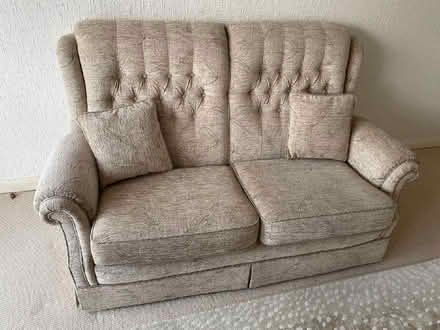 Photo of free Two seater sofa and chair (Lexden CO3) #1