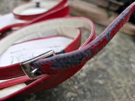Photo of free Red heels size 8 (Denton) #3