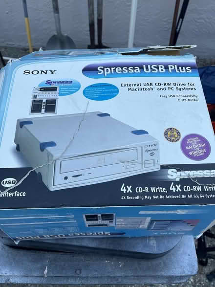 Photo of free USB connected CD-RW Drive (south San Jose) #1