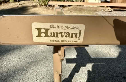 Photo of free Sturdy Metal Bed Frame (West San Jose 95128) #4