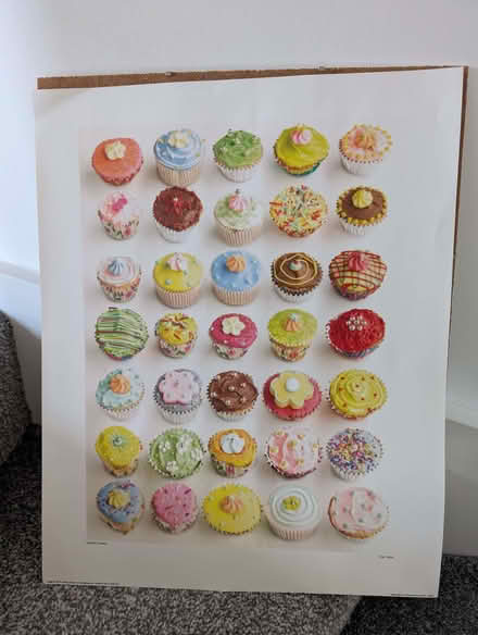 Photo of free Large Cupcakes Print (no glass frame) (Carmarthen SA31) #1