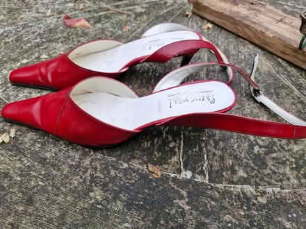 Photo of free Red heels size 8 (Denton) #2