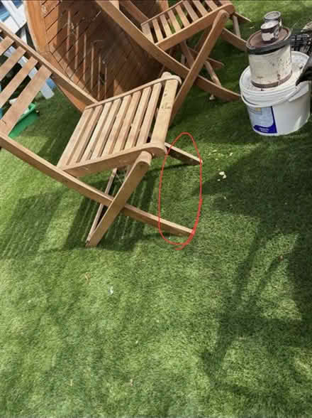 Photo of free Garden table and 6 chairs (Chelmer Village CM2) #3