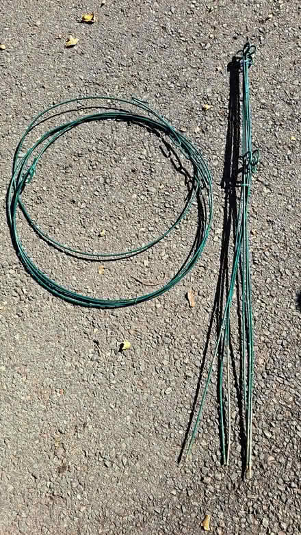 Photo of free Wire vegetable/ plant hoops (Off of Rt 206 and Triangle Rd) #1
