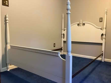 Photo of free Double size bed frame (Media) #1
