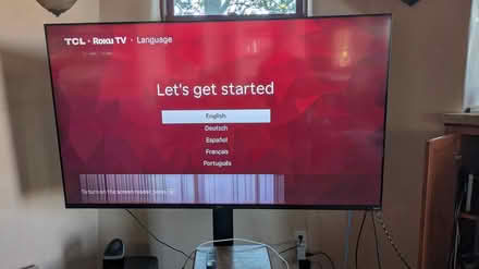 Photo of free 65" TV - TCL - lines in bottom 1/4 (Siler area) #1