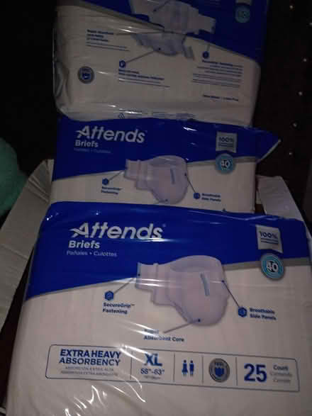 Photo of free Men's XL incontinence briefs (St Clair Shores) #4
