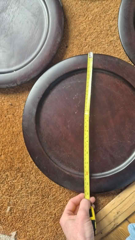 Photo of free Wooden plate chargers (Kennington OX1) #2