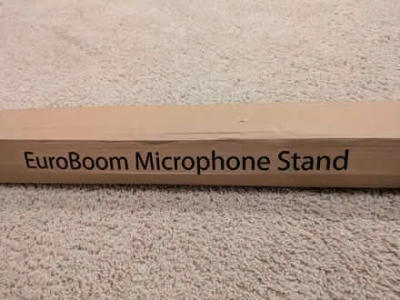 Photo of free EuroBoom microphone stand (Yardley) #4