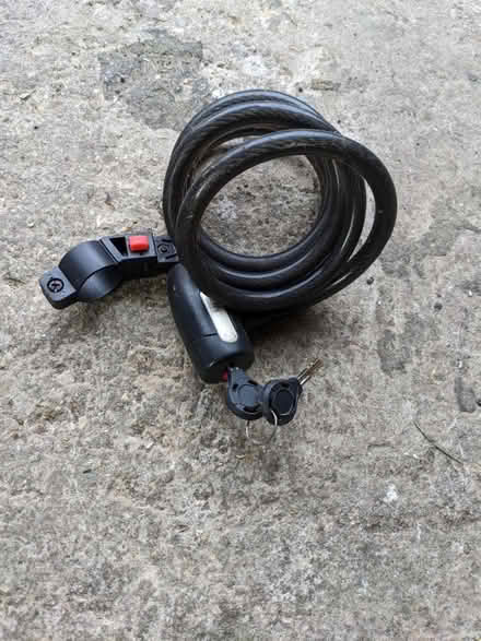Photo of free Pair of cycle locks with keys (Fareham PO16) #1