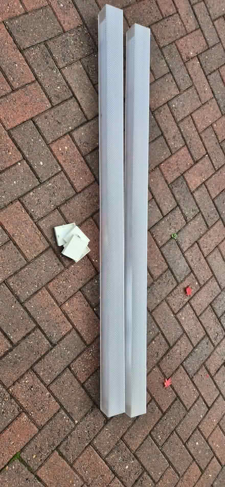 Photo of free 2 of 5 foot fluorescent light diffusers and caps (Humphrey's End GL5) #1