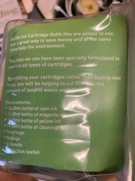 Photo of free Printer Ink Cartridge Refill Kits (Heaton NE6) #3