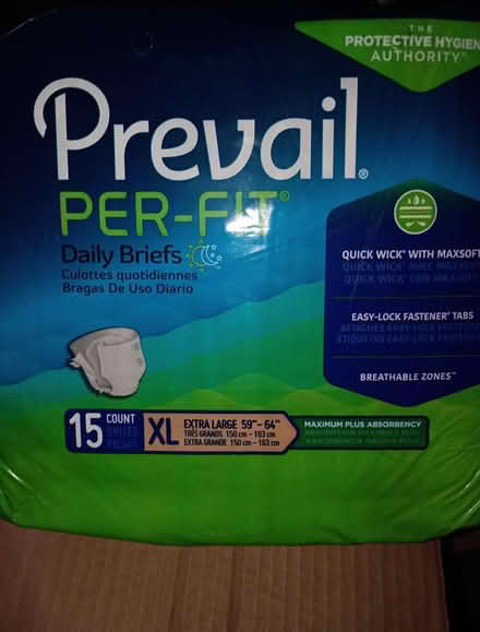 Photo of free Men's XL incontinence briefs (St Clair Shores) #1