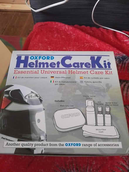 Photo of free Motorcycle/scooter helmet care kit (Newham E15 4) #1