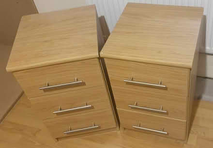 Photo of free Bedside drawers, pair (West Bridgford, NG2) #1