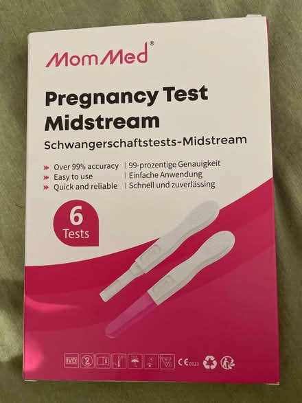 Photo of free Pregnancy test (CV8) #1