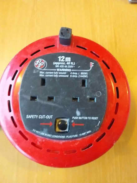 Photo of free Extension cable reel #2 (Bath Road, WR5) #1
