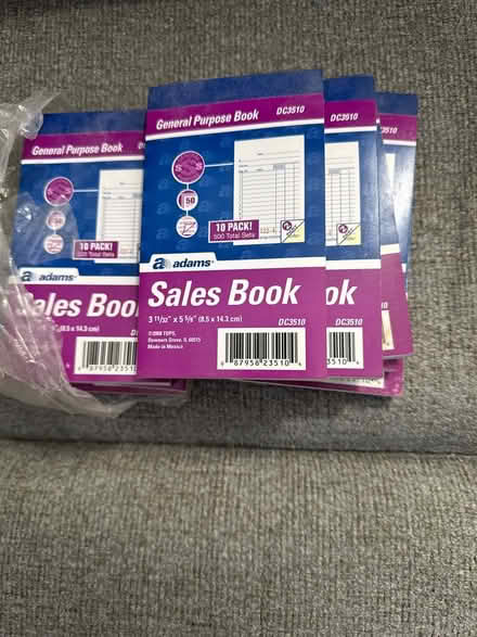 Photo of free Receipt/sales books (Prospect Park) #1
