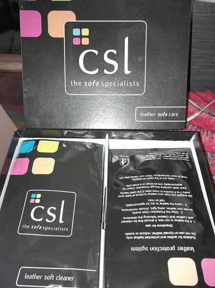 Photo of free Leather sofa care kit (Newham E15 4) #1