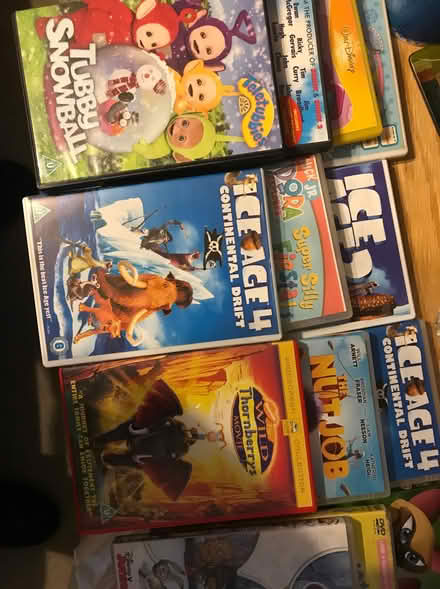 Photo of free 12 childrens dvds (Surbiton KT6) #1
