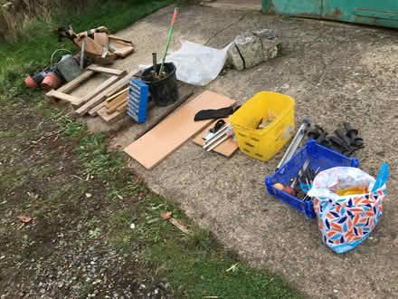 Photo of free Various garage clearance items tools, toys cables etc etc (Brogborough MK43) #1