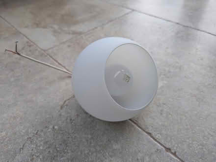 Photo of free Glass globe light fitting (Clitheroe BB7) #1