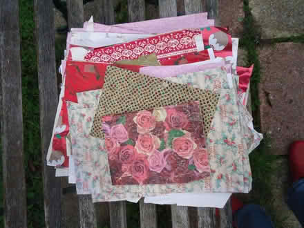 Photo of free Used gift wrapping paper for crafts (Willingdon BN20) #1