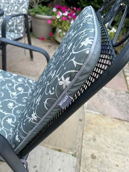 Photo of free Kettler patio table + 8 chairs/cush (Riccall, YO19) #2