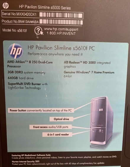Photo of free HP Win10 Computer (Maynard) #3