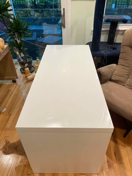 Photo of free White IKEA desk (Highland Avenue near hospital) #1