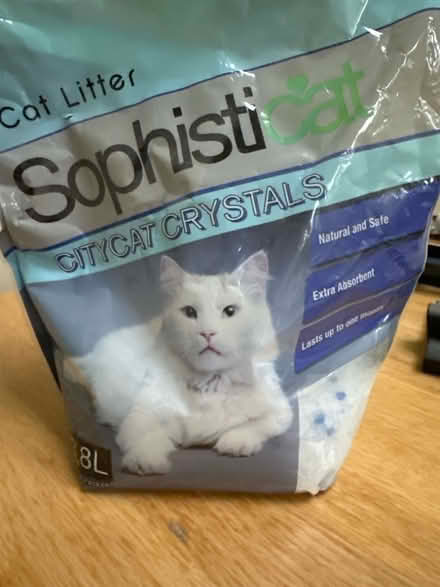 Photo of free Cat Litter crystals - unused! (Lexden CO3) #1