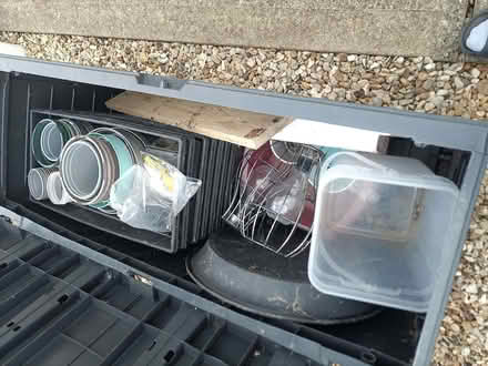 Photo of free Storage Bin + Contents (Newton Longville MK17) #3
